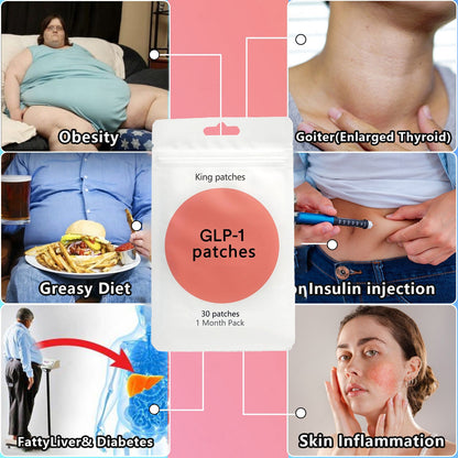 GLP-1Pat 🎊-slimming,skin Tightening, Bloodsugar support, NoInjection,7- Day Result